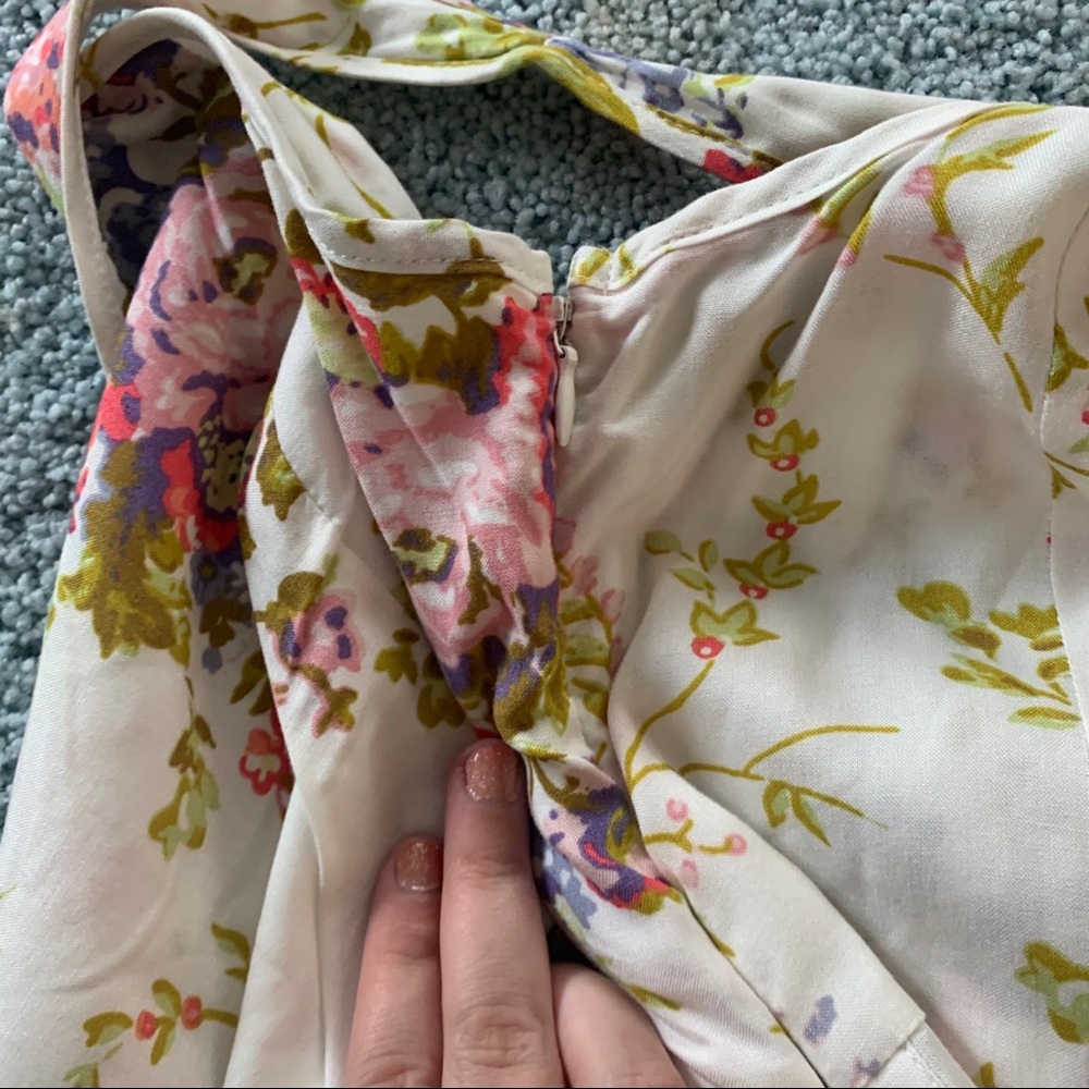 NWT LC Lauren Conrad floral maxi dress - Picture 7 of 9